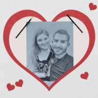 11 Portrait de couple - format A3