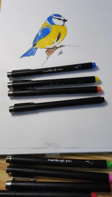 Feutre microbrush gelpens AVEC