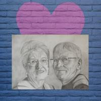 5 Portrait de couple - format A4