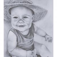 1 Bébé en vacances - Format A4
