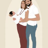 8 Illustration de famille